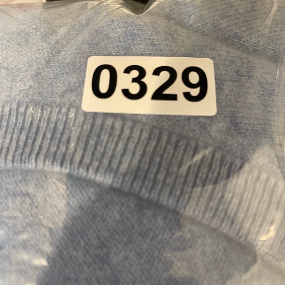 Jos A Bank Cashmere Light Blue Pullover Sweater Size Large Executive Collection - Picture 8 of 8